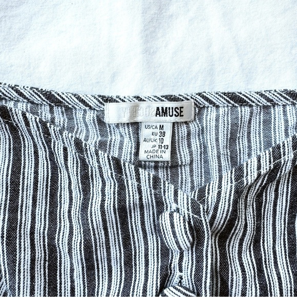 Amuse Society Womens Island Time Crop Tank Stripe - Size Medium - Picture 5 of 7